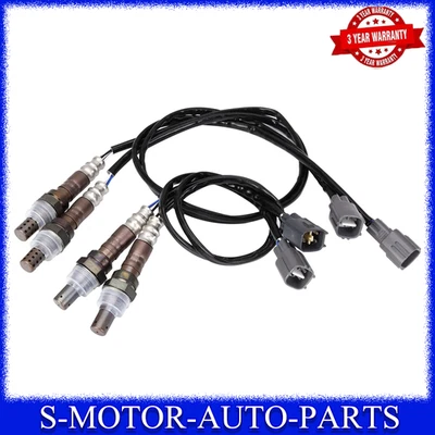 Set of 4 O2 Oxygen Sensor For Toyota Rav4 2001-2003 2.0L Upstream Downstream - Image 1 of 4
