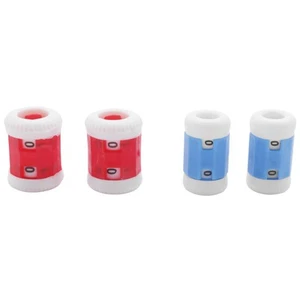 1X(2 Contador de de agujas de tejer de punto de plastico rojo grande + 2 C4706 - Imagen 1 de 8