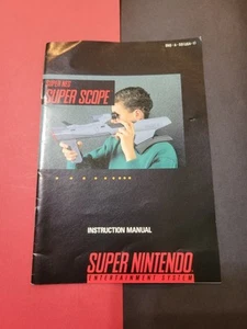 Super Nintendo Snes Super Scope Manual - Picture 1 of 2