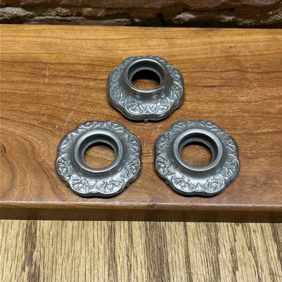 Desconocido 1920’s-50’s Interior Manija Puerta Ventana Manivela Escudos (L2) Foto 1 de 4