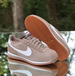 Nike Cortez Vintage Suede Medium Curry Men's Size 9 Brown Custom 317249-012 - Picture 1 of 14