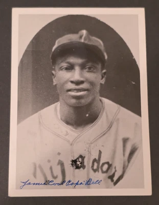 JAMES COOL PAPA BELL Signed 5x7 Photo-HALL OF FAME-NEGRO LEAGUES-JSA - Image 1 of 4