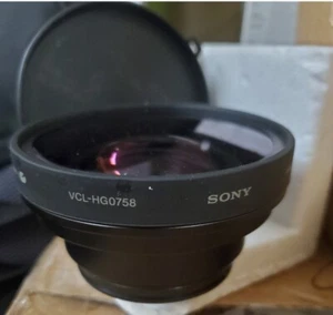 Sony VCL-HG0758 X0.7 Wide Conversion Lens with soft case NEW. - Picture 1 of 8