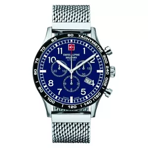 Swiss Alpine Military Men's Watch Chrono 1746.9135SAM-1 Stainless Steel - Picture 1 of 1