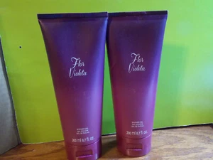 GEL DE DUCHA AVON FLOR VIOLETA 6.7 FL OZ CADA X2 NUEVO SELLADO - Imagen 1 de 1