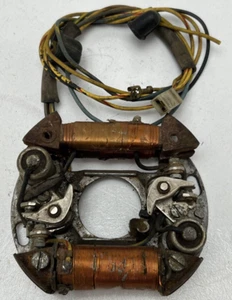 GENUINE BOSCH 1 217 032 195 STATOR ARMATURE PLATE VINTAGE TWIN CYL ENGINE USED - Picture 1 of 7