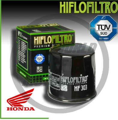 FILTRO/OLIO HONDA NT/650/V/Deauville 1998-2005 ORIGINALE HIFLO HF303 PER MOTO  - Immagine 1 di 2