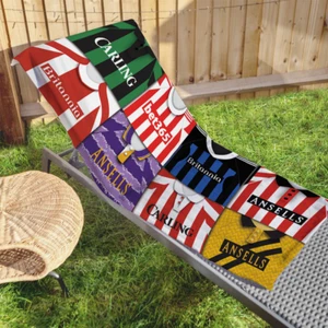 Stoke Retro Shirt Montage Beach Towel Classic Kits Gym Travel Sport - Picture 1 of 2