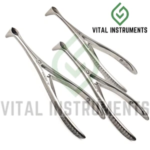 3 Pcs Vienna Nasal Speculum 5.25" Pediatric Extra Small ENT Diagnostic Matt - Picture 1 of 1