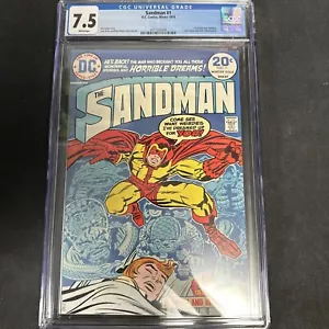 Sandman 1 (1974) CGC 7.5 - Jack Kirby - 1. Bronzezeit Sandmann - Bild 1 von 5