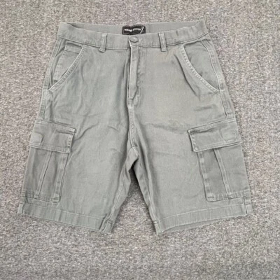 Pantalones Cortos Carga Wicked Stitch Para Hombre 32 (Real 30x9) Gris Foto 1 de 4