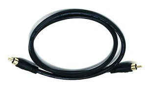 Cable RCA coaxial de audio/video de 3 pies M/M RG59U 75 ohmios para S/PDIF, coaxial digital - Imagen 1 de 1