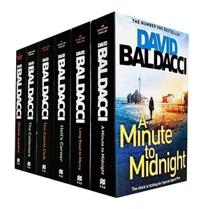 David Baldacci Collection 6 Books Set Atlee Pine and Camel Club Series Pack NEW - Picture 1 of 2