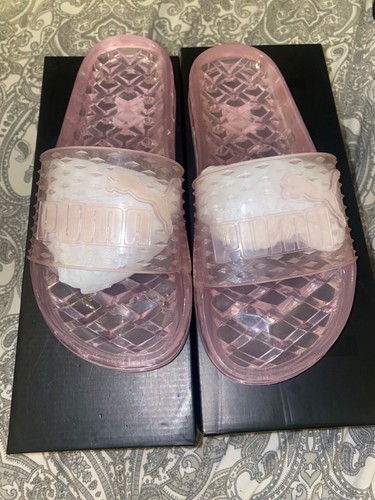 Fenty Puma X Rihanna Jelly Slides rosa taglia 4 nuovissime con scatola