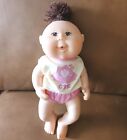 Cabbage Patch Kid 2007 Play Along Drink & Wet Baby Doll Hard Vinyl Body Asian