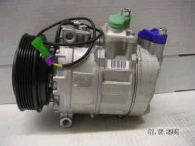 A/C Compressor OEM Denso 7SB16C for Audi A4, A4 Quattro, A6, A6 Quattro, A... QR - Image 1 of 4