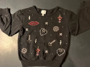 Disney D-Signed Girls Knitted Sweater Size Small 7/8 - Picture 1 of 18