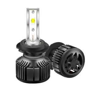 2X Kit de bombillas LED para faros de coche H7 haz alto bajo 6500K súper blanco 12V 20000LM EOA - Imagen 1 de 16