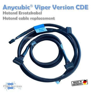 IT&E Services | Kit cavi di ricambio per stampante 3D Anycubic® VIPER versione CDE -
