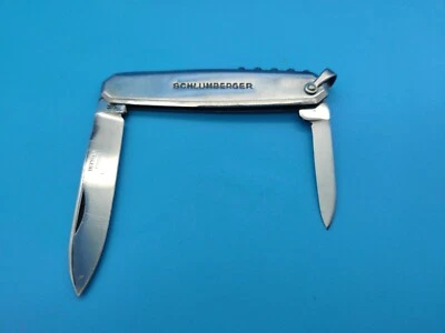 VINTAGE HERMES PARIS FRANCE SCHLUMBERGER KNIFE KNIVES POCKET WATCH FOB CORKSCREW - Image 1 of 4