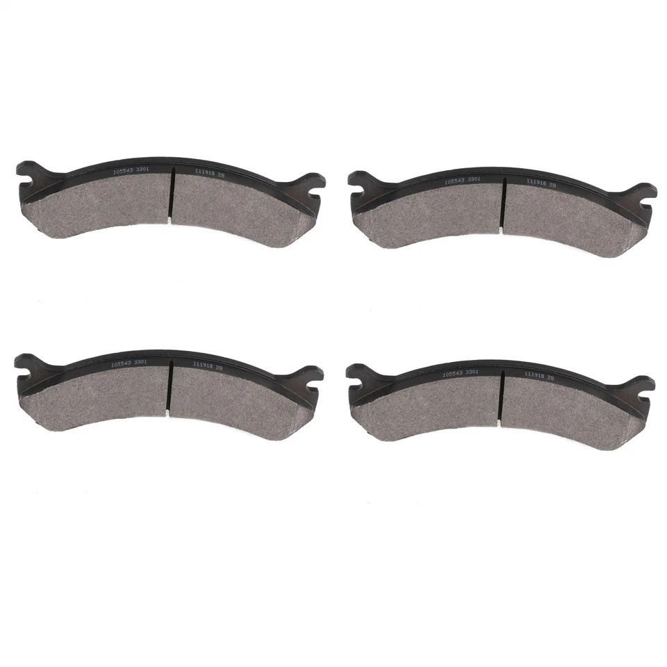 4X Front Metallic Pads Pair Fits 2000 - 2011 2012 2013 Chevrolet Suburban 2500 - Image 1 of 1