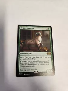 MTG Magic 1x Feline Sovereign (M/NM) Magic Core Set 2021 - Picture 1 of 2