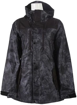 Neff Falcon Snowboard Winter Jacket Women’s Black Crystal Size XS  - Image 1 of 4