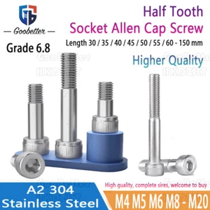 M4 M5 M6 M8 M10 - M20 A2 Stainless Steel Cap Head Socket Screws Allen Key Bolts - Picture 1 of 9