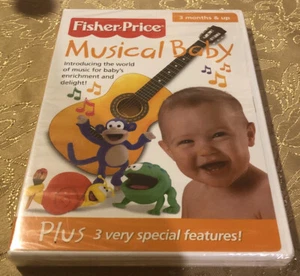 FISHER PRICE - Fisher Price - Musical Baby - DVD - Color Ntsc Sealed New - Imagen 1 de 2