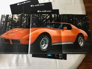 Lot of 25  ::: 1977 Corvette Original Car Sales Brochure  - Chevrolet - Picture 1 of 6