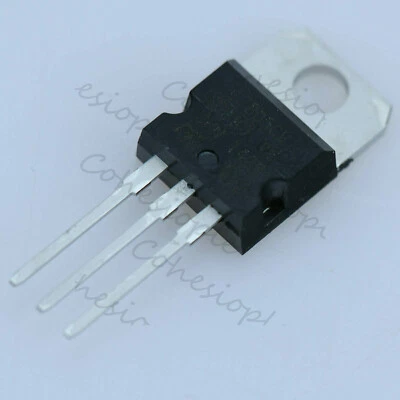 10PCS L7805CV L7805 LM7805 ST TO-220 Voltage Regulator 5V 1.5A New - Image 1 of 4