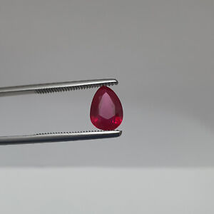 5.5 Ct Certified Natural Red Ruby Madagascar Top Quality Loose Gemstones P-580