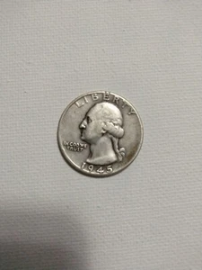 1945 Washington Quarter - Picture 1 of 2