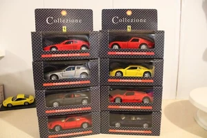 Maisto Collezione Shell Ferrari Collection - Full Set of 8 - Preowned - Picture 1 of 10