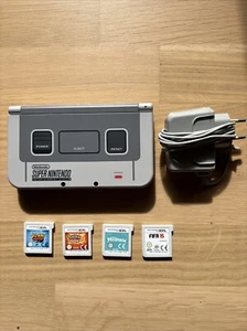 NEW Nintendo 3DS XL Konsole SNES Super Nintendo Special Edition Spielkonsole TOP - Afbeelding 1 van 24
