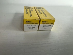 2x 7025 PHILIPS ECG SMOOTH PLATE 12AX7 TUBE VERY RARE - Picture 1 of 12