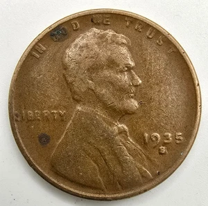 Centavo Lincoln Wheat 1935 S ¡En estado bastante bueno lo calificas! Moneda tipo centavo ¡Envío gratis! - Imagen 1 de 4