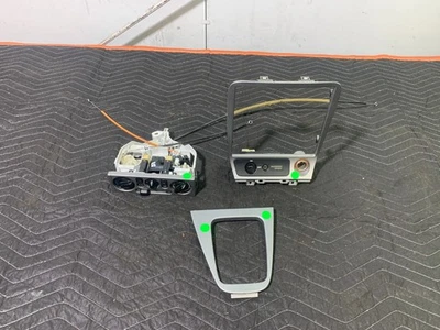 1999-2005 Mazda Miata оригинальный A/C элементы управления радио ободок переключатель отделки комплект серебро NB - Изображение 1 из 4