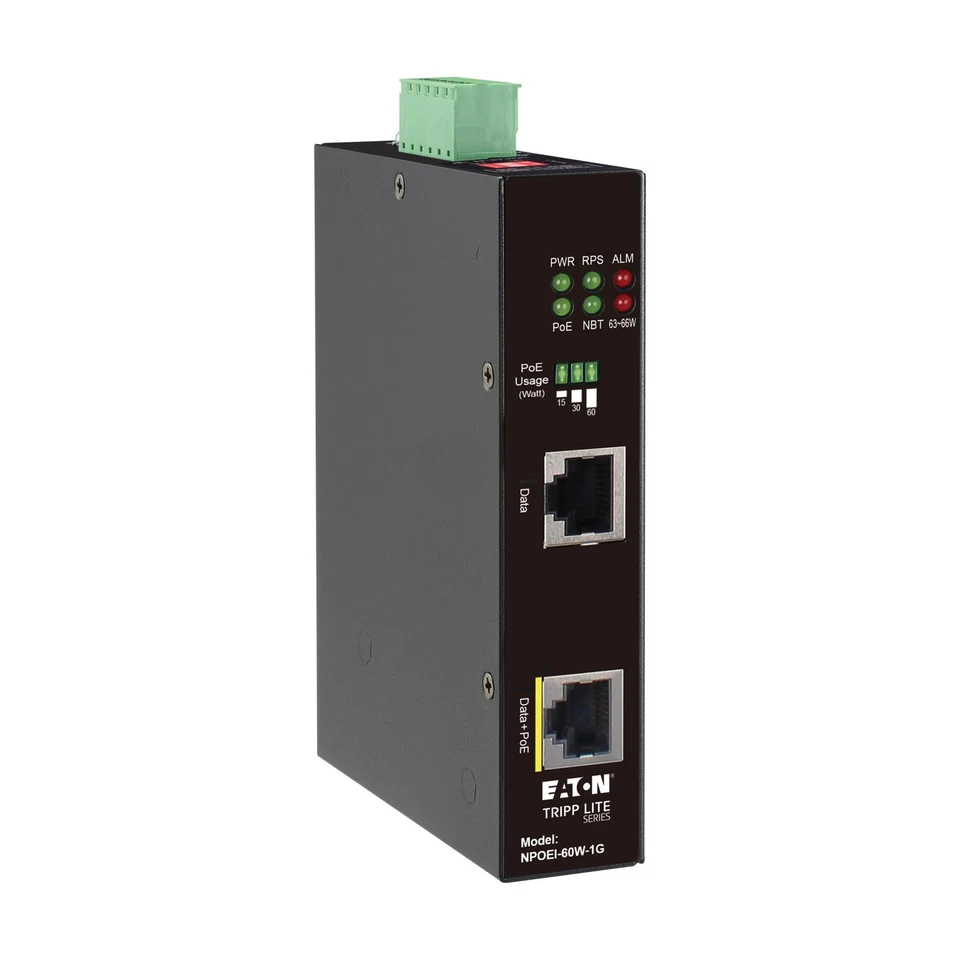 Tripp Lite NPOEI-60W-1G PoE Injector - Image 1 of 1