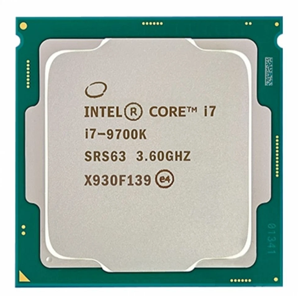 Intel Core i7-9700K CPU - 3,6GHz - Socket 1151 - Coffee Lake - Immagine 1 di 1