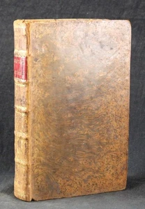 1712 SATIRES & EPISTLES of HORACE, ART of POETRY, DUNSTER, PORTRAIT, TREE CALF - Picture 1 of 1