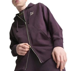 Puma Better Classics Full Zip Hoodie Mens Purple Casual Outerwear 62424744 - Picture 1 of 6