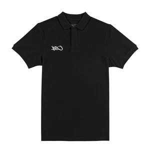 K1X Hardwood Basketball Coaching Polo - schwarz / grau - Bild 1 von 3