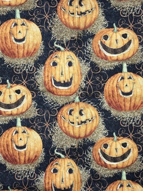 Calabaza reflectante tela creativa Springs de Tim Coffey 1 yarda 44" CP46752 Foto 1 de 3