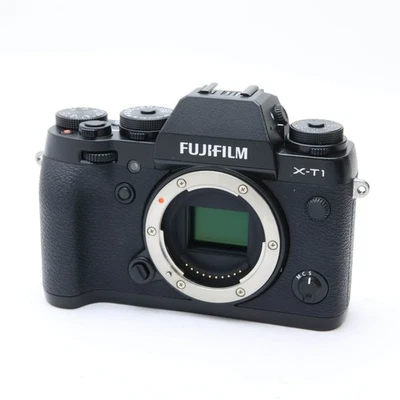 Fujifilm Fuji X-T1 Black 16.3MP Mirrorless Camera Body #124 -Near Mint- - Image 1 of 4