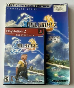 Final Fantasy X (PlayStation 2 PS2, 2001) & Brady Games Strategy Guide *GETESTET* - Bild 1 von 18