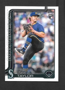 Troy Taylor RC 2025 Topps Serie 2 Base Novato - Seattle Mariners - #691 - Imagen 1 de 1