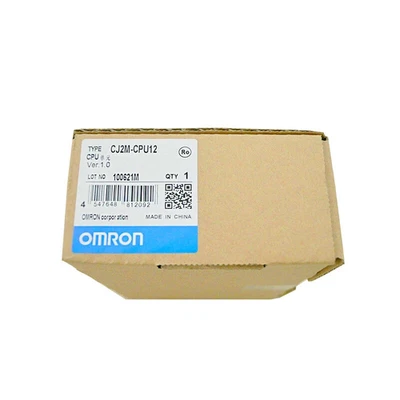 New Omron CJ2M-CPU12 pulse I/O module CPU unit PLC programmable controller - Image 1 of 3