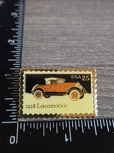 Prendedor de solapa de 25 estampillas X9 1988 locomotora del servicio postal de Estados Unidos 1928 - Imagen 1 de 3