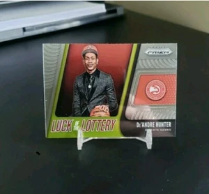 2019-20 Panini Prizm De'Andre Hunter Luck of the Lottery Rookie #4 Hawks RC  - Picture 1 of 2